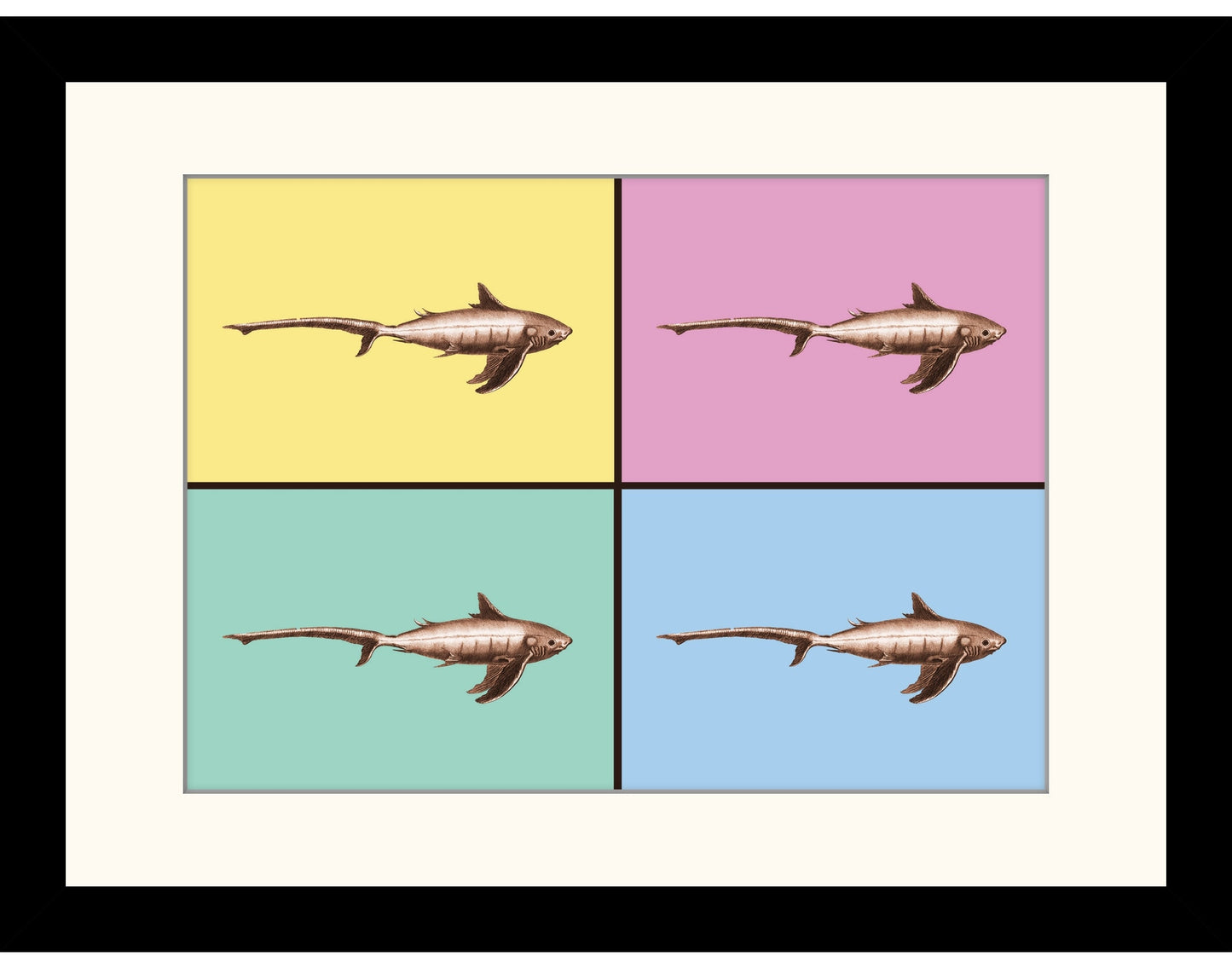 Shark Pop Art Print