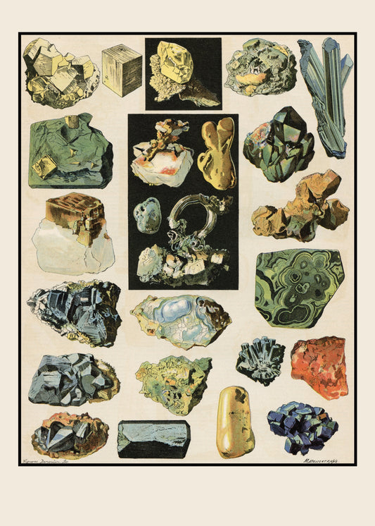 Minerals Print