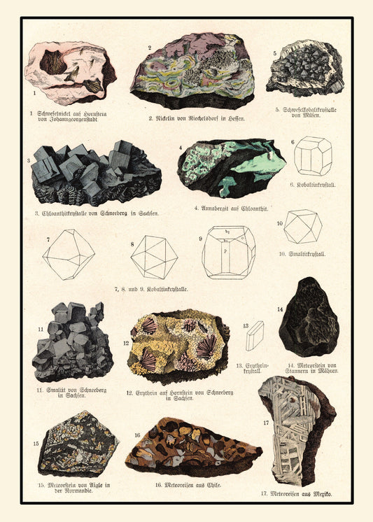 Minerals Print