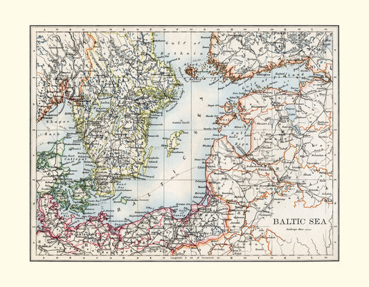 Baltic Sea Map