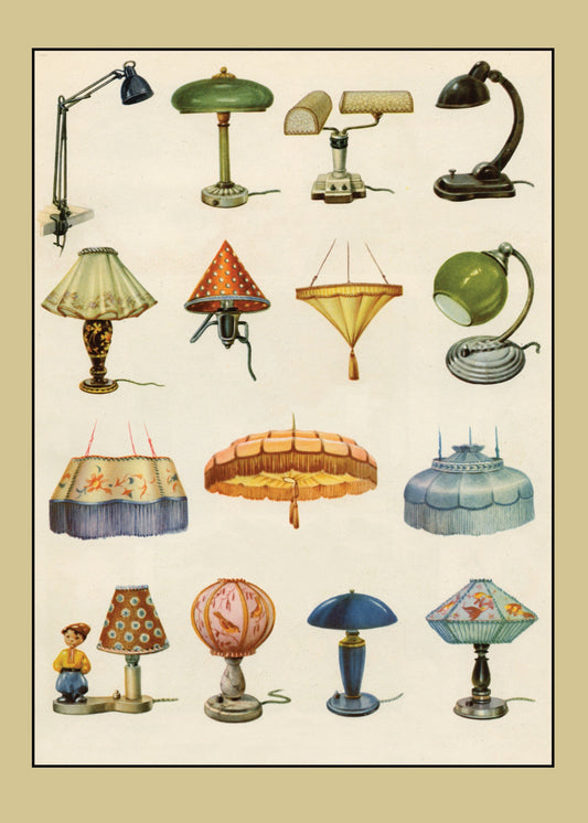Lamps & Lighting Print
