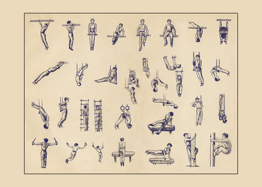 Gymnastics Print