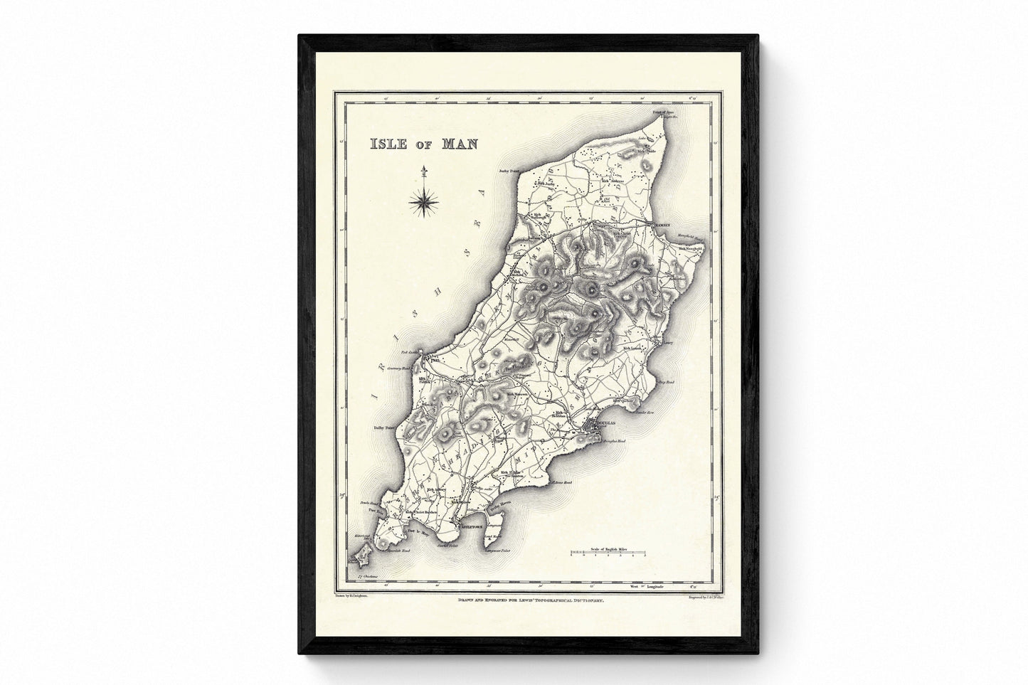 Isle of Man Map